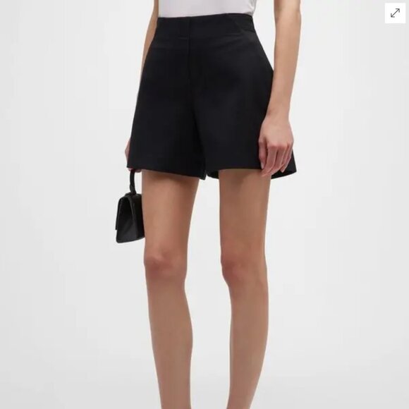 Spanx The Perfect A-Line Shorts Classic Black 20410R Women's Size M - Picture 1 of 5